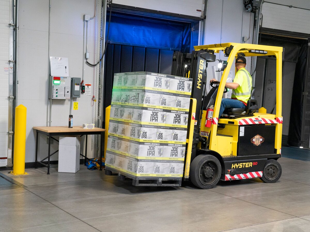 Heftruck en hijsen